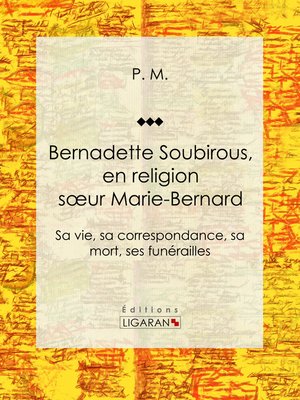 cover image of Bernadette Soubirous